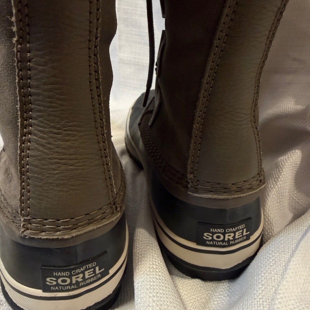 Sorel Joan of Arctic Quarry Gray Waterproof Winter Boots Womens 10 Insulated‎ - Picture 6 of 7